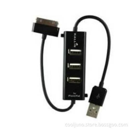 3 Ports USB2.0 Hub for iPhone iPad iPod Charger